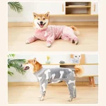 Winter Fleece Dog Jumpsuit Pajamas 5