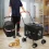 2-Tier Foldable Pet Stroller for Dogs & Cats