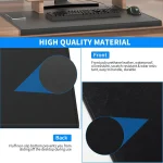 35.4-inch PU Leather Desk Pad with Lip 5