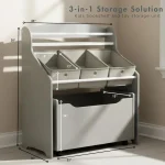 Kids Bookshelf Toy Organizer with Storage 2