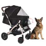 Heavy Duty Pet Stroller for Dogs and Cats 1
