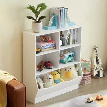 Kids Toy Storage Organizer with Bookshelf 1