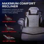 Console Recliner Chair with Lumbar Support 4