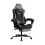 PVC Gaming Chair with Footrest and Lumbar