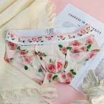 Floral Ice Silk Boxer Briefs Set 2