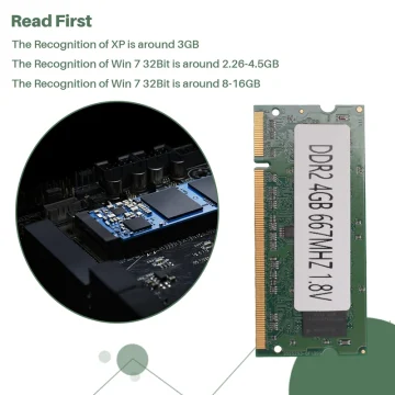 4GB DDR2 667MHz Laptop RAM SODIMM 1 | PricZone