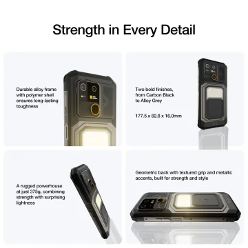 AGM G3 5G Rugged Phone 512GB 10000mAh 2