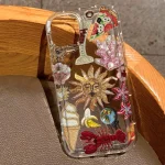 Marine Floral Eyes iPhone TPU Phone Case 1 | PricZone Marine Floral Eyes iPhone TPU Phone Case 1 | PricZone