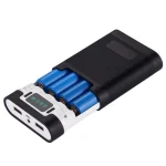Black 18650 DIY Power Bank Case 2 USB Display 4 | PricZone