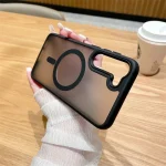 Luxury New Matte Translucent Business Phone Case for Samsung Galaxy S25 S24 Ultra S23 S22 Plus S20 S21 FE Magsafe Magnetic Cover 2 | PricZone Luxury New Matte Translucent Business Phone Case for Samsung Galaxy S25 S24 Ultra S23 S22 Plus S20 S21 FE Magsafe Magnetic Cover 2 | PricZone