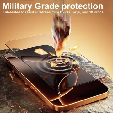 3PCS AR Anti-Reflection Privacy Tempered Glass For iPhone 17 16 15 14 13 12 11 Pro Max Plus Anti-Spy Screen Protectors Glass 2