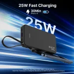 25W 10000mAh Power Bank with BuiltIn Cable 3 | PricZone 25W 10000mAh Power Bank with Built In Cable 3 | PricZone