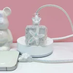 Cute Crystal Star iPhone Cable Protector 4 | PricZone