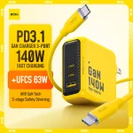 AOHI 140W 3 Port GaN USB C Fast Charger 1 | PricZone