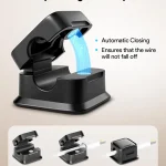 8 Pack Magnetic Cable Organizer with Strong Adhesive   Easy Open Design for Home Office  Car 5 | PricZone