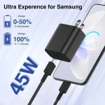 2 Pack Samsung 45W USB C Charger Cable Set 5 | PricZone