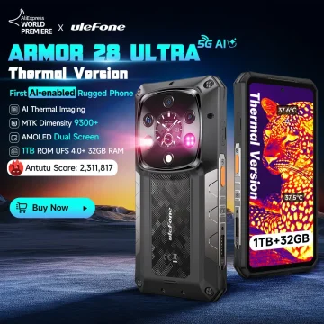 Ulefone Armor 28 Ultra 5G AI Thermal Phone 1 | PricZone