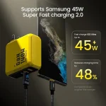 AOHI 140W 3 Port GaN USB C Fast Charger 3 | PricZone