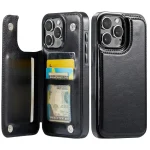Leather Card Holder Wallet Case for iPhone 1 | PricZone