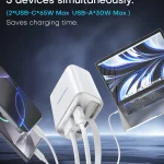 65W 3 Port Retractable USB C GaN Charger 5 | PricZone
