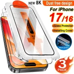 iPhone 17 16 Pro Max Dust Free Glass Shield 1 | PricZone