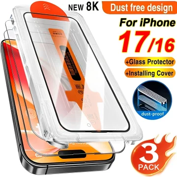 iPhone 17 16 Pro Max Dust Free Glass Shield 1 | PricZone