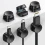 6-Pack Spring Lock Desk Cable Clips
