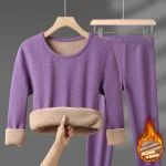 Velvet Thermal Top and Pants Set 3 | PricZone