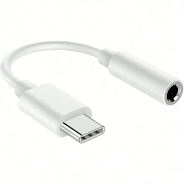 USB-C to 3.5mm Audio Adapter for iPhone 16 Pro 1