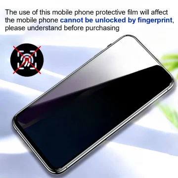 3 Pack Samsung Galaxy Privacy Tempered Glass 2