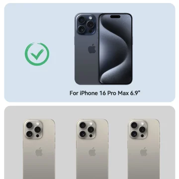 USB-C 8000mAh Battery Case for iPhone 16 Pro Max 2