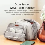 KonMari Orbitkey 2 in 1 Tech Pouch Stone 4 | PricZone