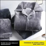 Coral Fleece Flannel Lounge Set 4 | PricZone