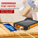26800mAh Solar Wireless Power Bank PD18W 2 | PricZone 26800mAh Solar Wireless Power Bank PD18W 2 | PricZone