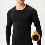 Round Neck Fleece Thermal Undershirt 4 | PricZone