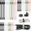 30-Piece Reusable Silicone Cable Tie Set