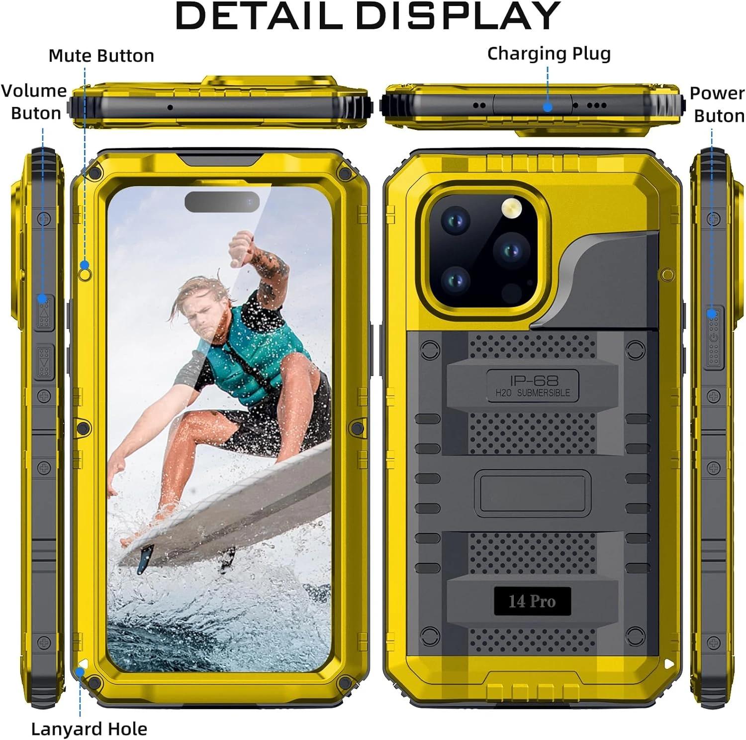IP68 Waterproof Metal Armor iPhone Case 5 | PricZone IP68 Waterproof Metal Armor iPhone Case 5 | PricZone