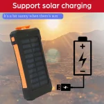 26800mAh Solar Wireless Power Bank PD18W 4 | PricZone 26800mAh Solar Wireless Power Bank PD18W 4 | PricZone