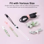 30Piece Reusable Silicone Cable Tie Set 3 | PricZone 30 Piece Reusable Silicone Cable Tie Set 3 | PricZone