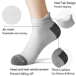 Breathable Cotton Ankle Sports Socks 6 12 Pairs 4 | PricZone
