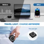 15W 3 in 1 Magnetic Travel Wireless Charger 6 | PricZone