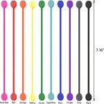 Assorted Magnetic Silicone Cable Ties 10 Pack 4 | PricZone