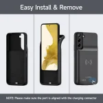 5000mAh Battery Case for Galaxy S22 5 | PricZone