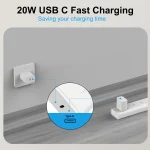 3 Pack 20W USB C Fast Charger iPhone Galaxy 2 | PricZone