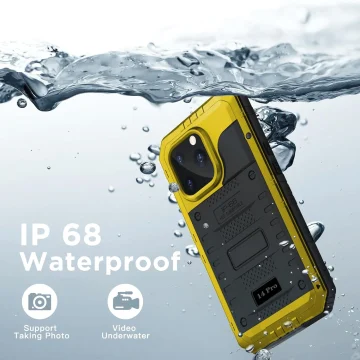 IP68 Waterproof Metal Armor iPhone Case 1