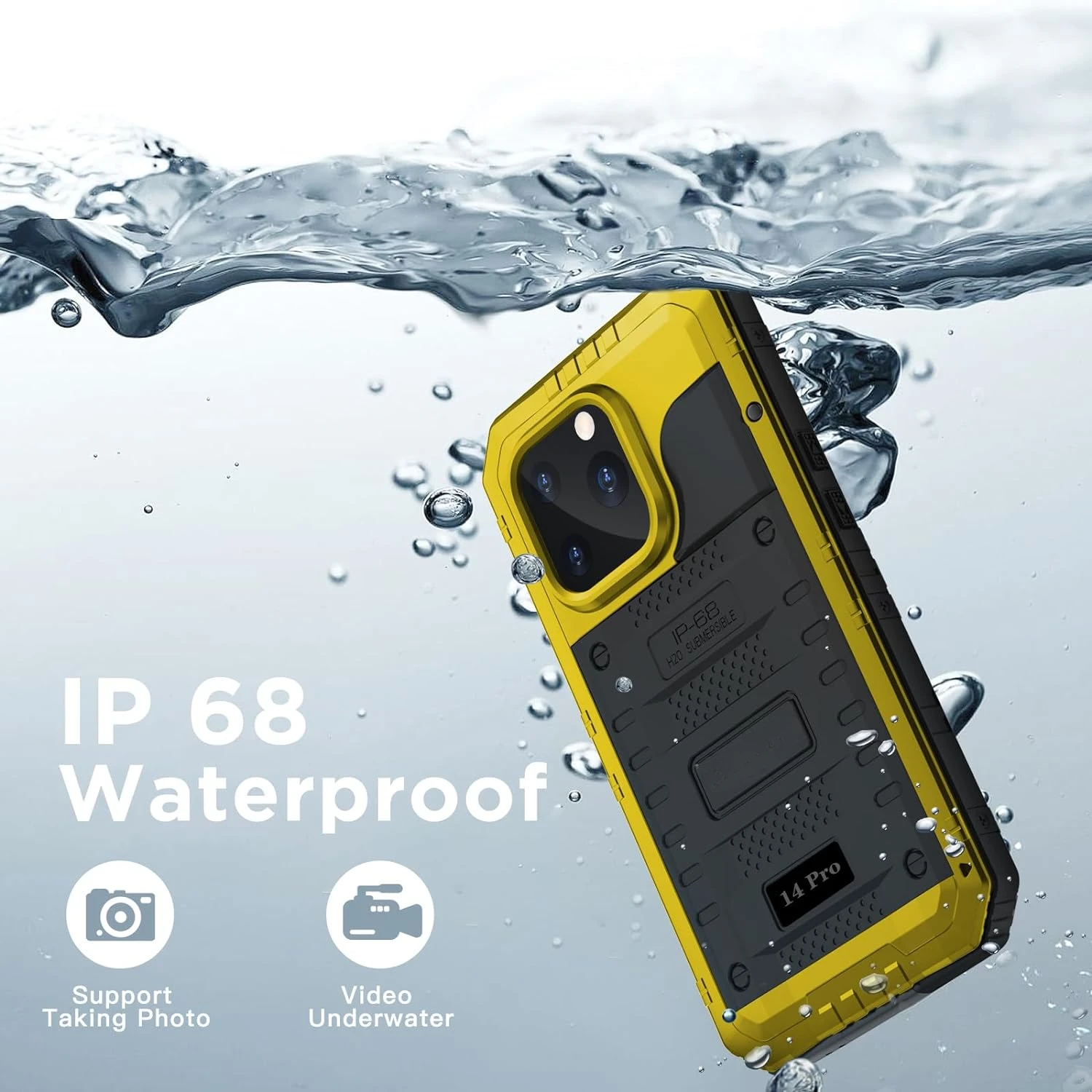 IP68 Waterproof Metal Armor iPhone Case 1 | PricZone IP68 Waterproof Metal Armor iPhone Case 1 | PricZone