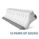 Breathable Cotton Ankle Sports Socks 6 12 Pairs 1 | PricZone