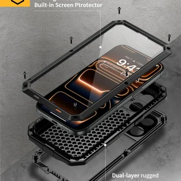 Heavy Duty Metal iPhone 17 Series Case 2