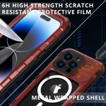 IP68 Aluminum iPhone Waterproof Armor Case 3 | PricZone