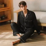 Long Sleeve Satin Winter Pajama Set 2 | PricZone